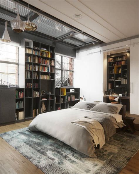Bringing New York Loft Style Into The Bedroom Loft Style Bedroom