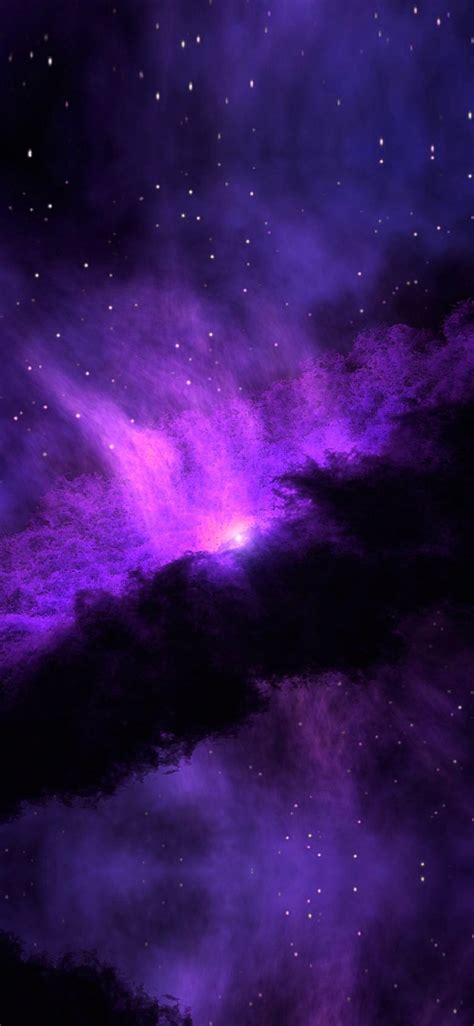 Apple Iphone Wallpaper Nc48 Space Blue Purple Nebula