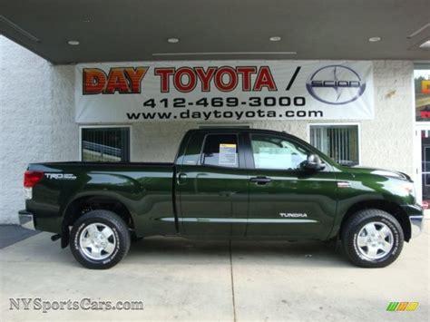 2010 Toyota Tundra Trd Double Cab 4x4 In Spruce Green Mica 156796