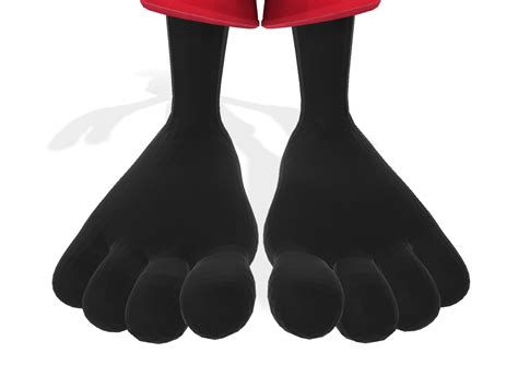 Mickey Mouse Feet Close Up 3d By Ld1998 On Deviantart