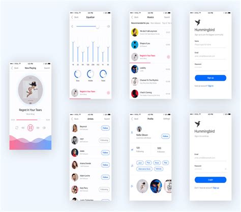 Free core design system for figma. Latest Free Mobile App UI PSD Designs » CSS Author
