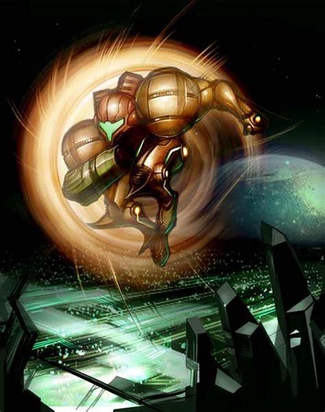 Concept Artwork Metroid Prime 2 Echoes Metroid Recon