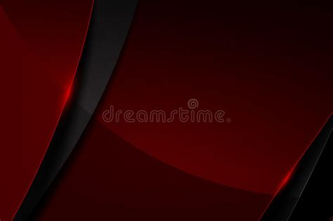 Abstract Background Red And Dark Overlap With Shadow Vector