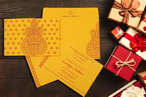 Hindu Wedding Invitations Marriage Cards A2zweddingcards