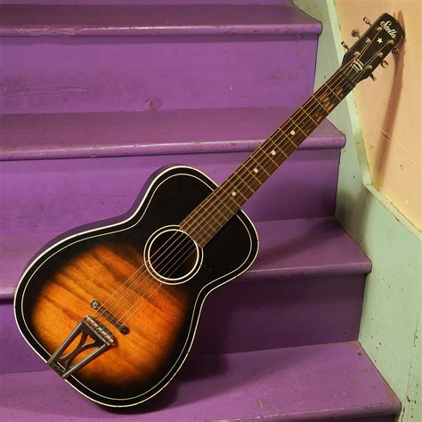 1960s Harmony Stella H929 Parlor Guitar