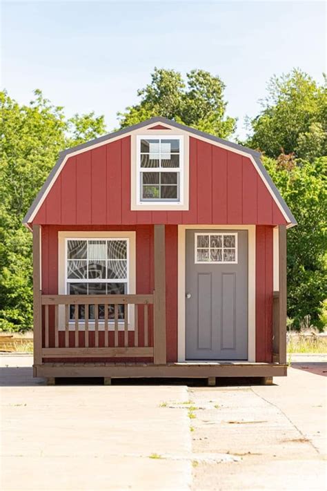 12x32 Lofted Barn Cabin Custom Lofted Barn Cabin 12x32 Lofted Barn