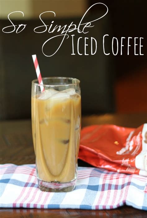 So Simple Iced Coffee I Heart Publix