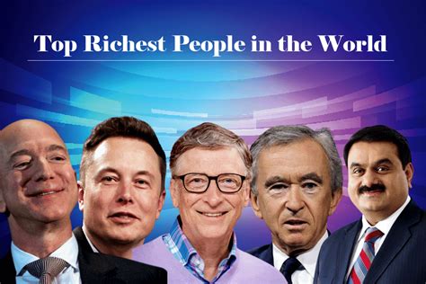 Top 50 Richest People In The World Moneymint