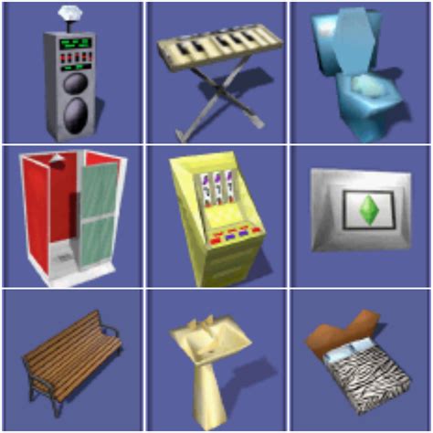 List Of Objects By Location The Sims 2 Ds Wiki Fandom Powered By Wikia