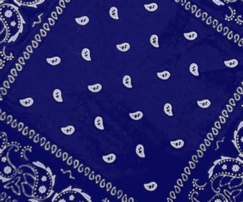 49 Blue Bandana Wallpaper