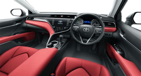 Toyota Camry Sport With Red Interior
