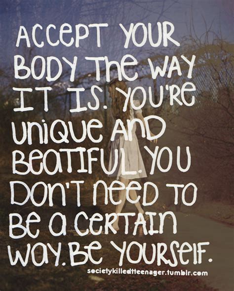 Quotes About Accepting Yourself 76 Quotes