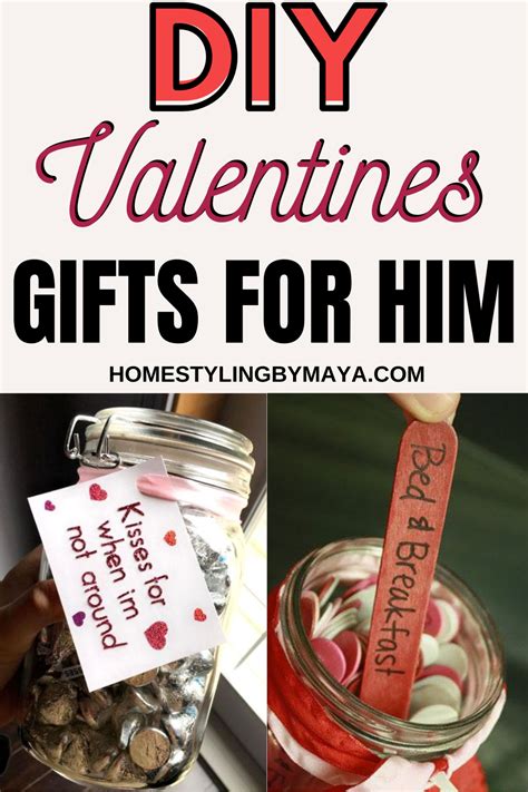 DIY Valentine S Day Gifts Show Him You Care