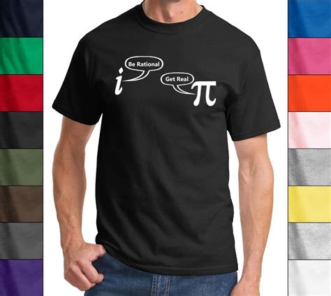 be rational get real funny t shirt math geek nerd humor tee holiday t shirt more size and