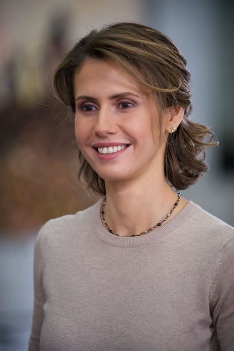 Asma Assad First Lady Of Syria First Lady Lady Smile Face