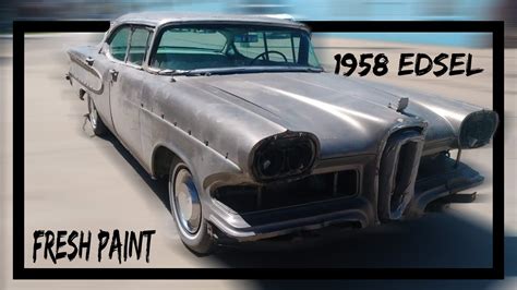 1958 Edsel Returns After Paint Youtube