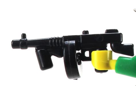 Tommy Gun 1928 Sub Machine Gun Compatible With Brick Minifigures