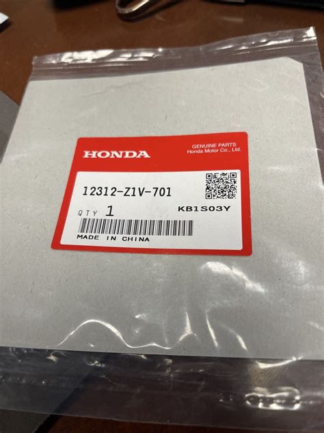 New Genuine Honda Valve Cover Gasket Gxv160uh2 Hrc216k3 12312 Z1v 7
