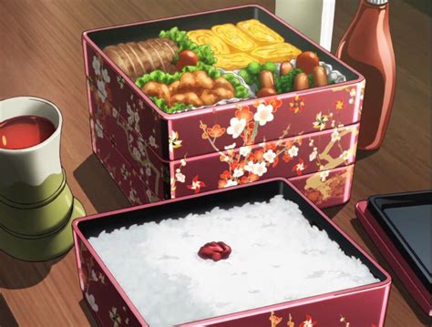 Pin By Myst On Bento Anime Bento Japanese Food Illustration Food