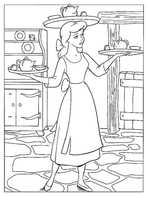 Cinderella Coloring Pages Coloring Home 24024 Hot Sex Picture