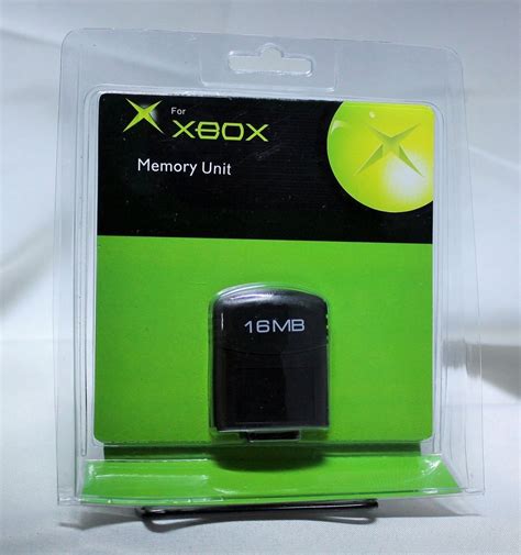 Original Xbox Memory Unit New Sealed Accessory Memory Card Oem