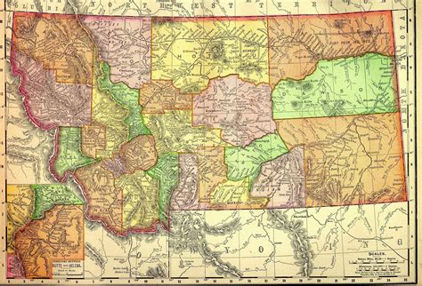 Old Montana Maps