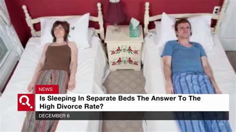 Sleep In Separate Beds For Happier Relationships Youtube