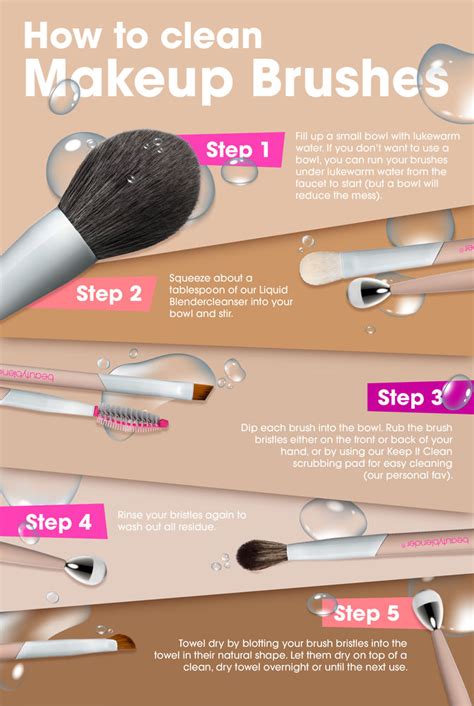 How To Clean Makeup Brushes The Right Way