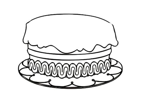 Birthday Cake Pencil Drawing At Getdrawings Free Download