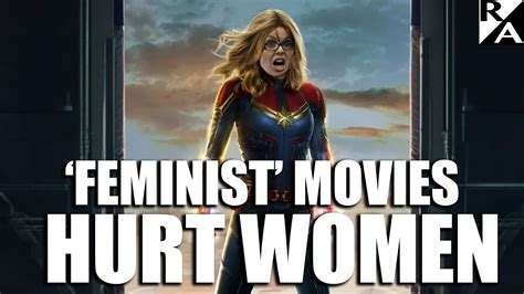 How All Powerful Captain Marvel Disempowers Women For Feminism Youtube