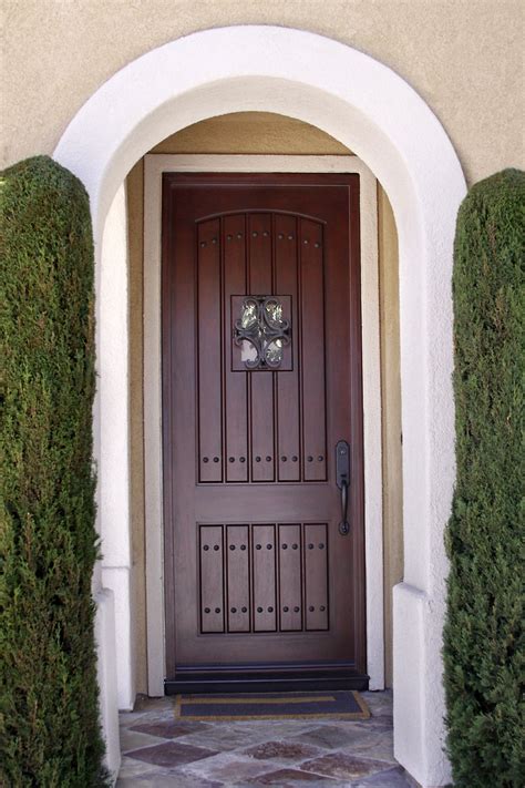 Rustic 8 foot tall entry system, with speak easy. | Entry ...