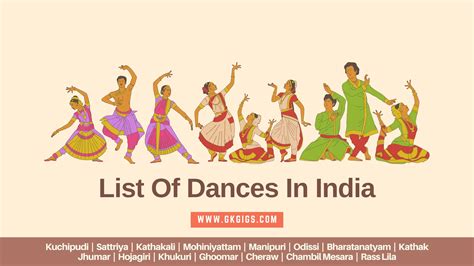 List Of Dances In India State Wise Gk On Folk Dances Included