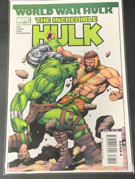 Incredible Hulk 107 Marvel 2007 World War Hulk Story Arc Chaotic Comics