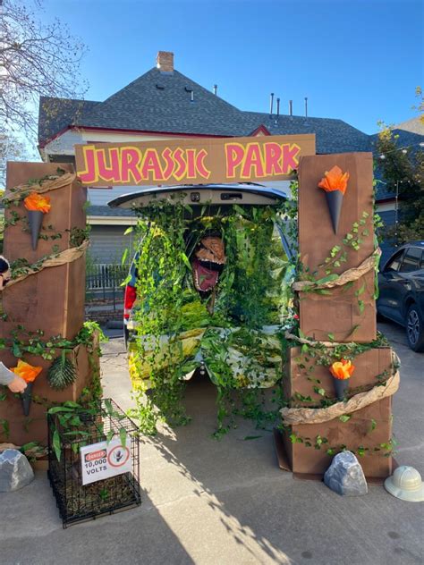 Jurassic Park Trunk Or Treat Jurassic Park Birthday Party Jurassic