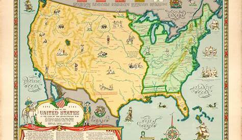 A Map of the United States At the Close of the Revolutionary War