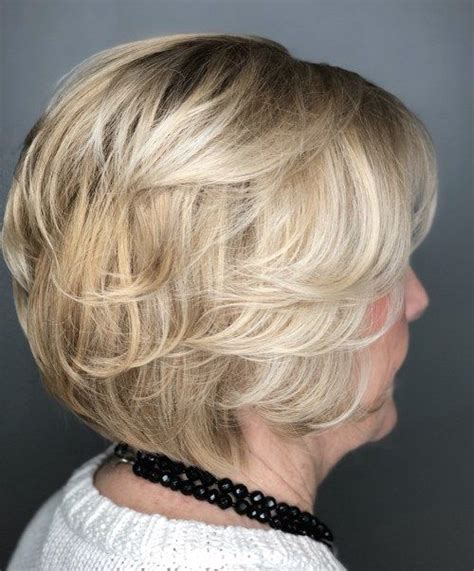 Short haircut for older women with fine hair. 90 Classy and Simple Short Hairstyles for Women over 50 ...
