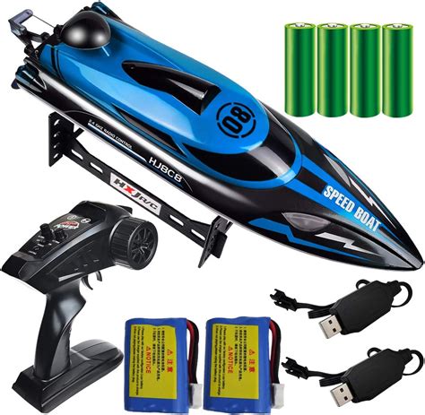 Hongxunjie 24ghz Rc Boat 22 Mph High Speed Remote Control Boat For