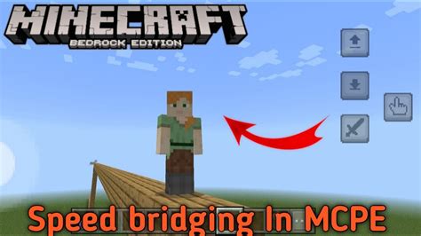 How To Do Speed Bridging In Minecraft Bedrock Edition With New Controls