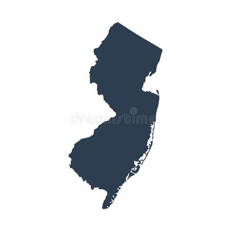 Estado De New Jersey Ilustración Del Vector Ilustración De Cumberland