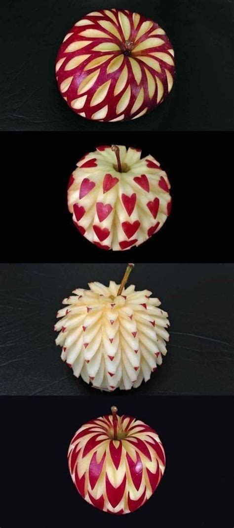 14 Easy Fruit Carving Ideas For Beginners Food Art Creative Food Art
