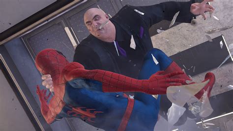 Marvels Spider Man Remastered Kingpin Boss Fight 4k Max Settings