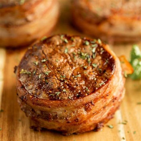 Grilled Bacon Wrapped Filet Mignon Recipe