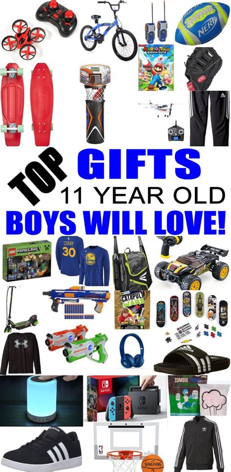 Best Gifts For 11 Year Old Boys  Christmas gifts for boys, Tween boy