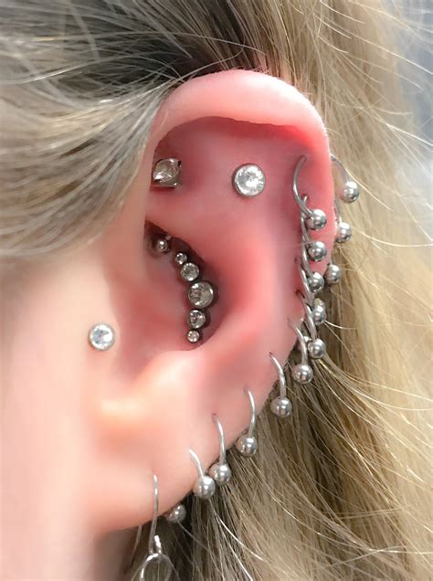 Pin By Body Piercing By Qui Qui On Ear Art Body Piercing By Qui Qui Earings Piercings Full