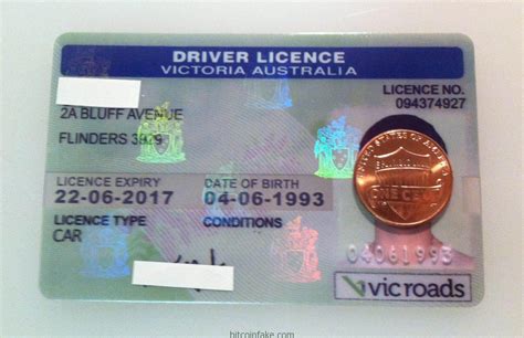 Victorian Drivers Licence Fake Id