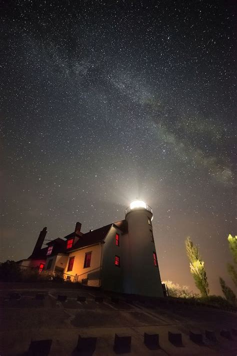 Stars Over Point Betsie Neil Weaver Photography Lighthouse
