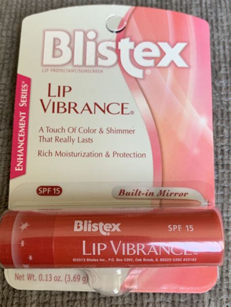 Blistex Lip Vibrance Tinted Lip Balm Spf15 Ebay