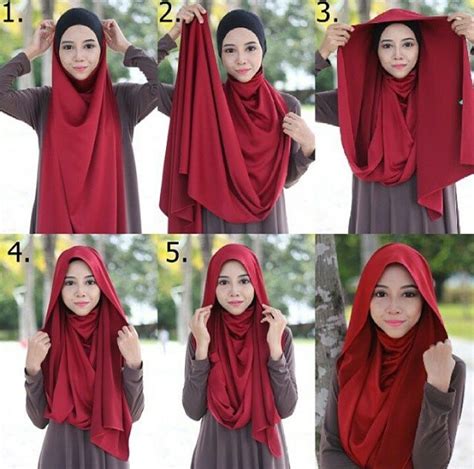 Easy And Simple Look Hijab Tutorial Hijabtutorial Stepbystep Hijab