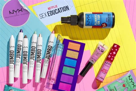 Nyx Cosmetics Launches Cool Limited Edition Sex Education Makeup