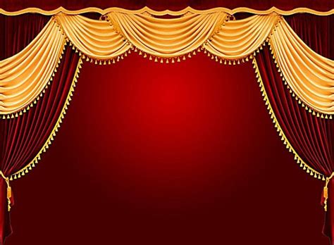 Red Theater Curtain Stock Illustration Illustration Of Story 2056580